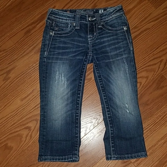 Miss Me Other - Miss Me Girls Cross Capris Sz. 8 NWT.